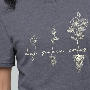 Daj Sobie Czas Eco Tee, Motivational Polish Shirt